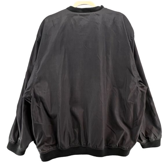 Izod XFG Extreme Pullover Men XL Black Performance Golf Windbreaker Outdoors - Picture 2 of 11